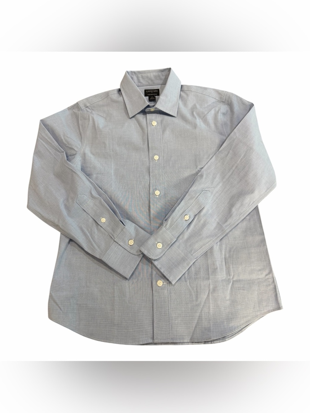 Crewcuts Thompson Light Blue Boys Dress Shirt